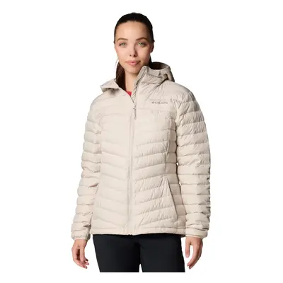 Columbia Westridge Hooded Down Jacket 2051265279, Damskie, Beżowe, kurtki, poliester, rozmiar: L