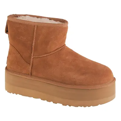 UGG Classic Mini Platform 1134991-CHE, Damskie, Brązowe, buty zimowe, skóra zamszowa, rozmiar: 3