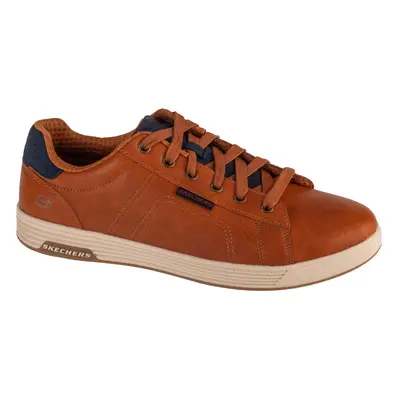 Skechers Cavell - Hensley 210946-LUG, Męskie, Brązowe, buty sneakers, skóra syntetyczna, rozmiar