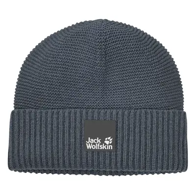 Jack Wolfskin Nature Wool Beanie 1910861-1268, Unisex, Niebieskie, czapki, wełna, rozmiar: One s