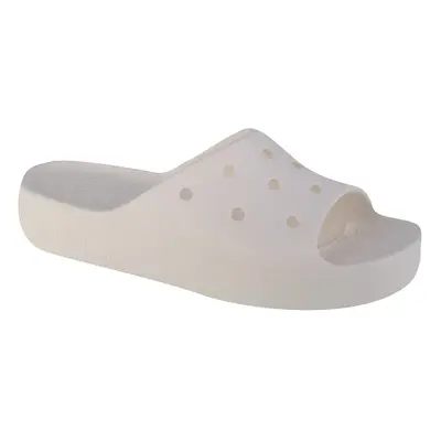 Crocs Classic Platform Slide 208180-100, Damskie, Białe, klapki, syntetyk, rozmiar: 37/38