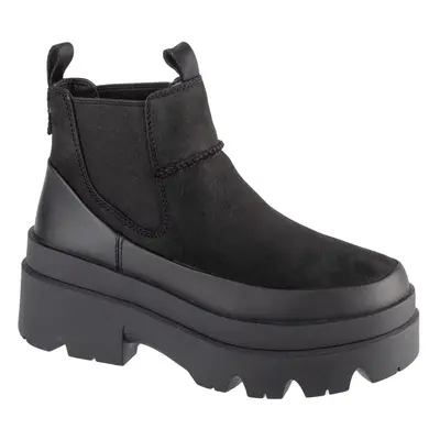 UGG Brisbane Chelsea 1143842-BLK, Damskie, Czarne, trzewiki, skóra zamszowa, rozmiar: 40