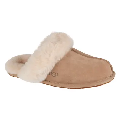 UGG W Scuffette II 1106872-SAN, Damskie, Beżowe, kapcie, skóra zamszowa, rozmiar: 36