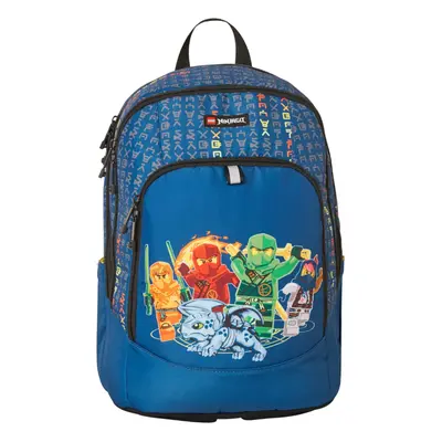 LEGO Ninjago Base School Backpack 20236-2403, Dla chłopca, Granatowe, plecaki, poliester, rozmia