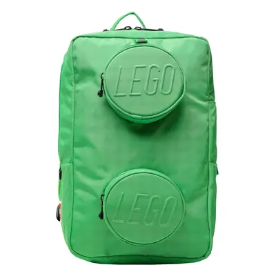 LEGO Brick 1x2 Backpack 20204-0037, Dla chłopca, Zielone, plecaki, poliester, rozmiar: One size