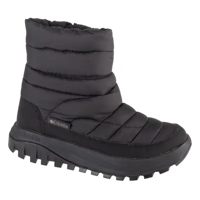 Columbia Snowtrot Mid 2075111012, Damskie, Czarne, buty zimowe, nylon, rozmiar: 36