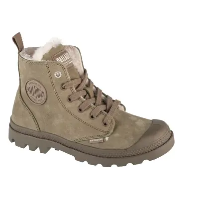 Palladium Pampa Hi Zip WL 95982-377-M, Damskie, Zielone, buty sneakers, nubuk, rozmiar: 37