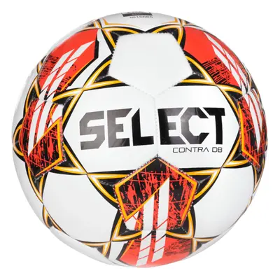 Select Contra DB V23 FIFA Basic Ball CONTRA WHT-RED, Unisex, Białe, piłki do piłki nożnej, skóra