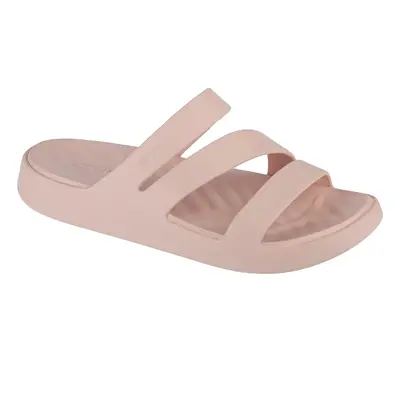 Crocs Getaway Strappy Sandal W 209587-6UR, Damskie, Beżowe, klapki, syntetyk, rozmiar: 39/40