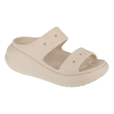 Crocs Classic Crush Sandal 207670-2Y2, Damskie, Szare, klapki, syntetyk, rozmiar: 36/37