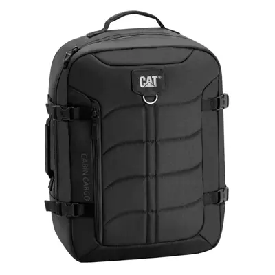 Caterpillar Cabin Cargo Backpack 83430-01, Unisex, Czarne, plecaki, poliester, rozmiar: One size