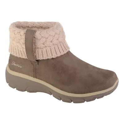 Skechers Easy Going - Cozy Weather 167401-TPE, Damskie, Brązowe, buty zimowe, tkanina, rozmiar: 