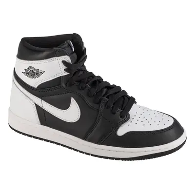 Air Jordan 1 Mid Retro DZ5485-010, Męskie, Czarne, buty sneakers, skóra licowa, rozmiar: 41