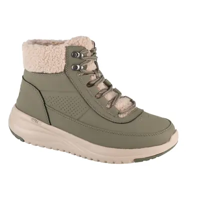 Skechers On-The-Go Stellar - Alpine Adventure 144756-OLV, Damskie, Zielone, buty zimowe, syntety