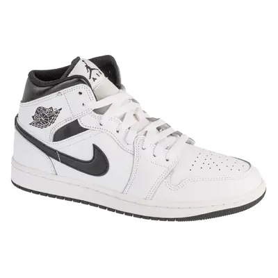 Air Jordan 1 Mid DQ8426-132, Męskie, Białe, buty sneakers, skóra licowa, rozmiar: 44,5