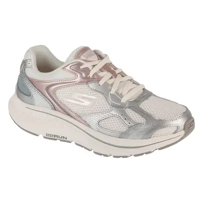 Skechers Go Run Consistent 2.0 - Volt 128633-OFWT, Damskie, Białe, buty do biegania, przewiewna 