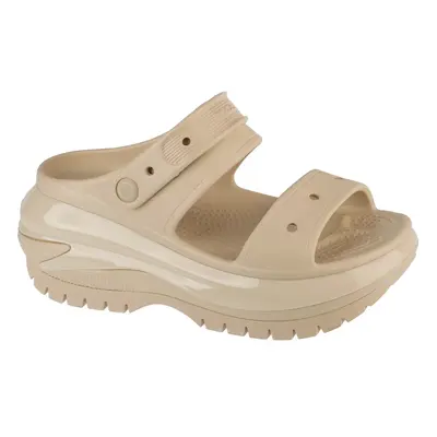 Crocs Classic Mega Crush Sandal 207989-2Y2, Damskie, Szare, klapki, syntetyk, rozmiar: 37/38