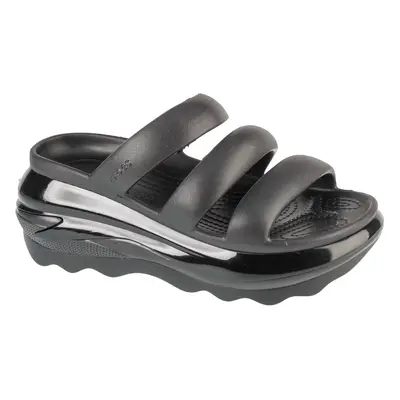 Crocs Classic Mega Crush Tripe Strap 209842-001, Damskie, Czarne, klapki, syntetyk, rozmiar: 38/