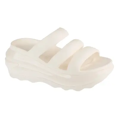 Crocs Classic Mega Crush Tripe Strap 209842-0WV, Damskie, Białe, klapki, syntetyk, rozmiar: 37/3