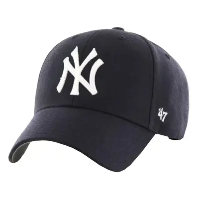 47 Brand MLB New York Yankees Cap B-MVP17WBV-HM, Męskie, Granatowe, czapki z daszkiem, akryl, ro