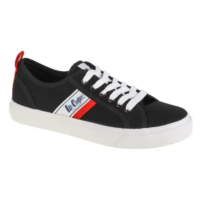 Lee Cooper LCW-22-31-0832L, Damskie, Czarne, trampki, tkanina, rozmiar: 39