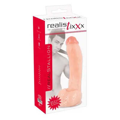 Grube duże dildo realistyczny penis przyssawka 27cm