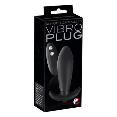 Stożkowa wtyczka analna plug korek wibracyjny12cm