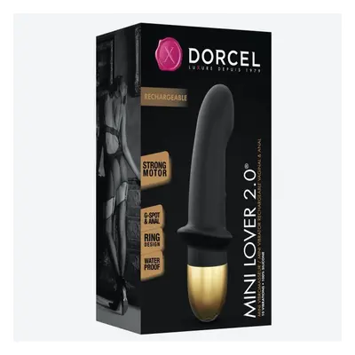 Wibrator podręczny DORCEL Mini Lover 10trybów 16cm czarny