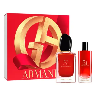 Giorgio Armani Si Passione zestaw - woda perfumowana 50 ml + woda perfumowana 15 ml