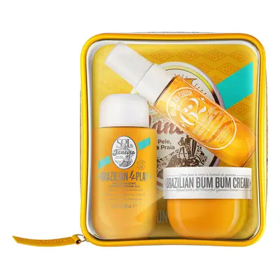 Sol de Janeiro Brazilian Bum Bum zestaw - mgiełka do ciała 30 ml + krem 50 ml + żel pod prysznic