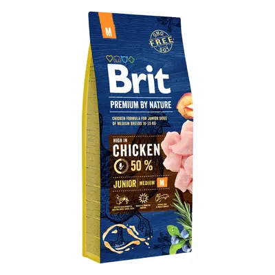 Brit Premium by Nature Junior M - 2 x 15 kg