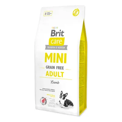 Brit Care Mini Grain-Free Adult, jagnięcina - 7 kg