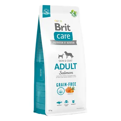 Brit Care Dog Grain-Free Adult, łosoś i ziemniaki - 2 x 12 kg