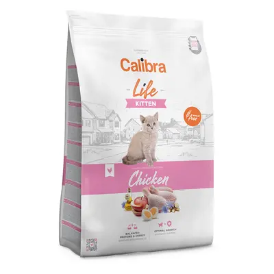 Calibra Cat Life Kitten Kurczak - Opakowanie ekonomiczne: 2 x 6 kg