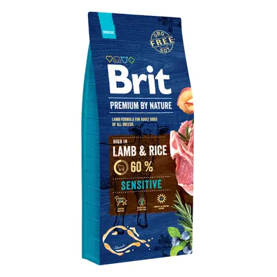 Brit Premium By Nature Sensitive, jagnięcina - 2 x 15 kg