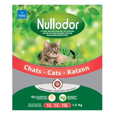 Nullodor żwirek silikatowy dla kotów - 1,5 kg (3 l)