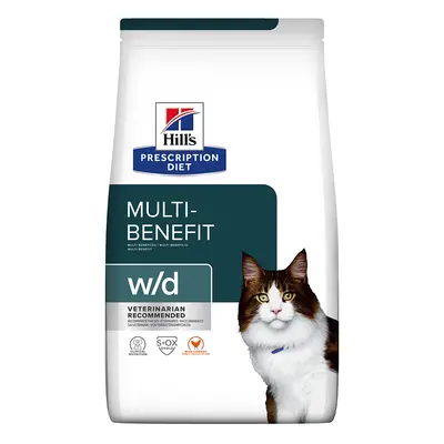 Hill´s Prescription Diet Feline w/d Multi-Benefit, kurczak - 1,5 kg