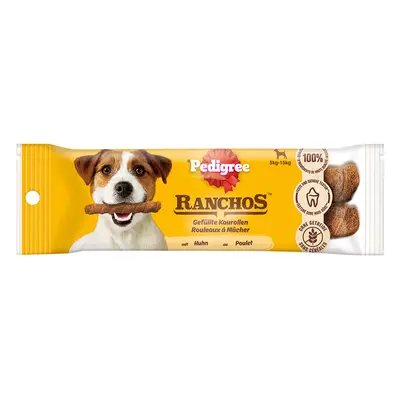 Pedigree Ranchos Mini, rurka do żucia z wypełnieniem - Kurczak, 80 g