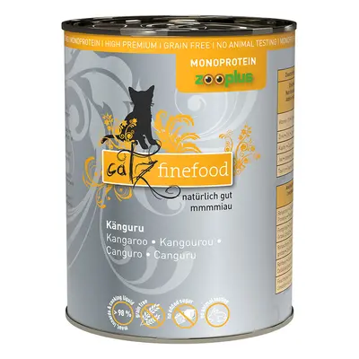 Pakiet mieszany catz finefood karma mokra monoproteinowa zooplus, 24 x 400 g - Kangur