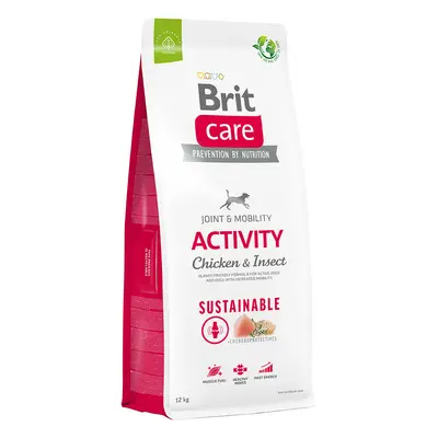 Brit Care Dog Sustainable Activity, kurczak i insekty - 12 kg