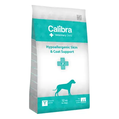 Calibra Veterinary Diet Dog Hypoallergenic Skin & Coat, łosoś - 2 x 12 kg