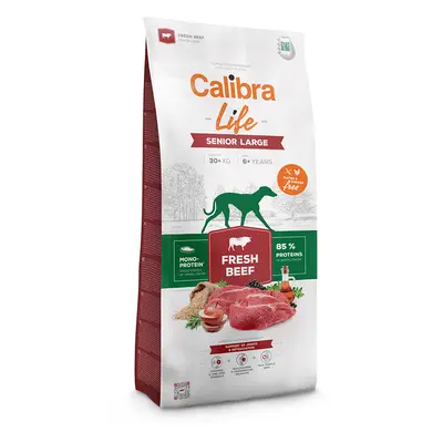 Calibra Life Senior Large Breed, ze świeżą wołowiną - 2 x 12 kg