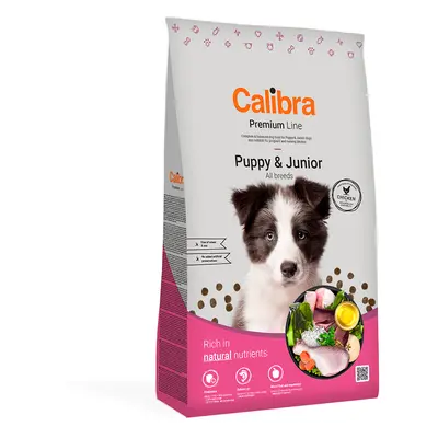 Calibra Dog Premium Line Puppy & Junior Chicken - 2 x 12 kg