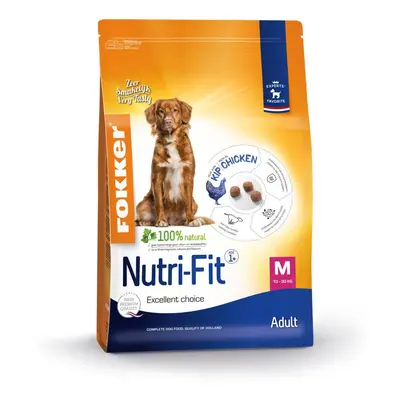 Fokker Adult Medium Nutri-Fit karma dla psów - Podwójne opakowanie: 2 x 13 kg