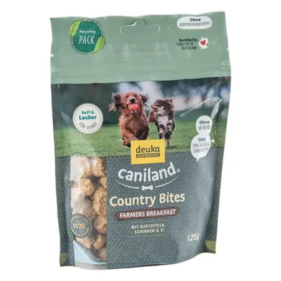 Caniland Country Bites "Farmers Breakfast", z szynką - 125 g