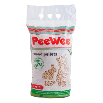 PeeWee EcoHȗs pakiet na start: kuweta, łopatka i żwirek - Żwirek: 3 kg