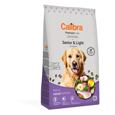 Calibra Dog Premium Line Senior & Light Chicken - 2 x 12 kg