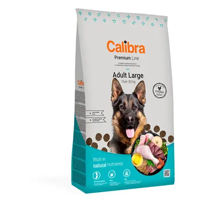 Calibra Dog Premium Line Adult kurczak dla dużych ras - 2 x 12 kg