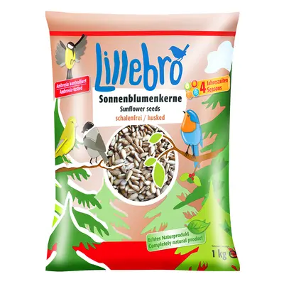 15% taniej! Lillebro Słonecznik łuskany, 1/3 kg - 1 kg