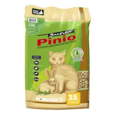 Benek Super Pinio żwirek dla kota - 35 l (ok. 17,5 kg), zielona herbata